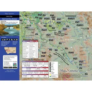 Clark Fork River Montana Fly Fishing Map | Public Access Guide