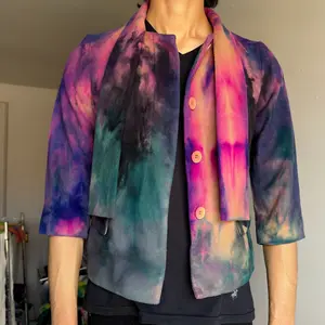 4P XS Women's Galaxy Jacket Cosmic Soft Wool Winter COat Outerwear