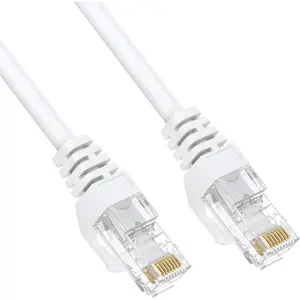 CAT6 Ethernet  10FT (1Gbps, 550MHz, RJ45)  6 Gigabit Internet Network LAN Patch Cord - Compatible with  Consoles,  TV, Router