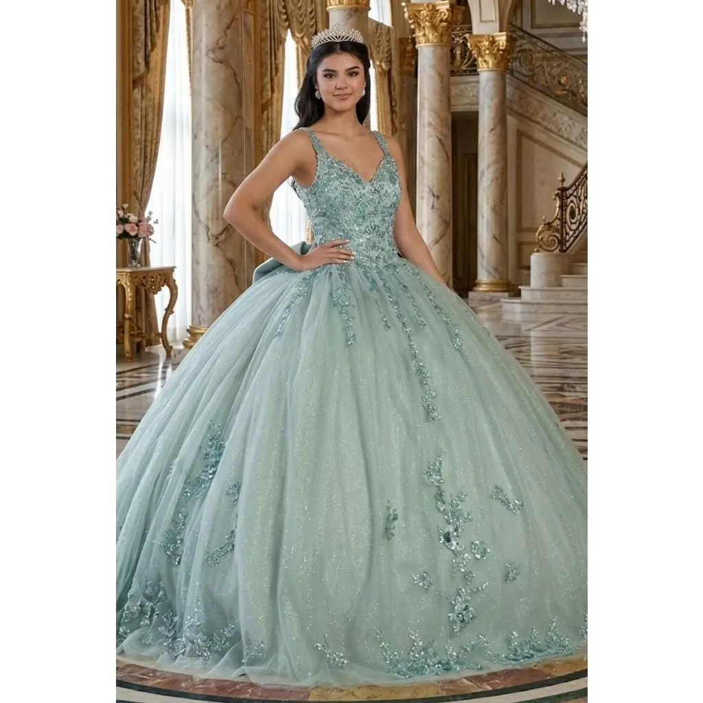 Sweet 16 Birthday Party Dress in Baby Blue Style LK174 Ball Gown - TikTok  Shop