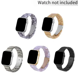 GIROUETTE Fashion Design Watch Band (Band Only), Replacement Watch Band for Men & Women, Wearable Accessories Compatible with Apple Watch Series