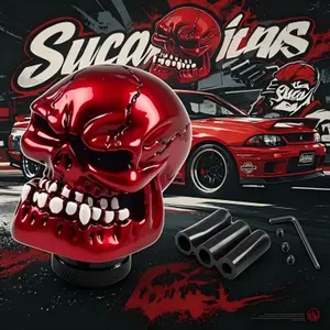 Universal Skull Gear Shifter – Fits Most Cars, Manual & Auto! Drive With Style