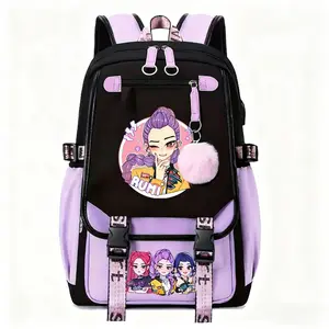 2026 new k-pop witch hunter group devil hunter backpack backpack anime cartoon school bag