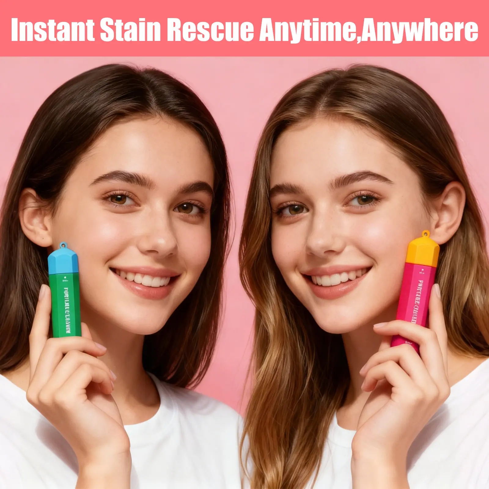 SimplyGone Magic Stain Wand  Instant Stain Remover Pen for Clothes, Fabrics, Shoes & Bags | Quick-Dry Portable Cleaning Pen for Coffee, Oil, Makeup & Food Stains | Travel-Friendly Household Cleaner & Winter Cleaning Essential | Perfect Christmas Gift