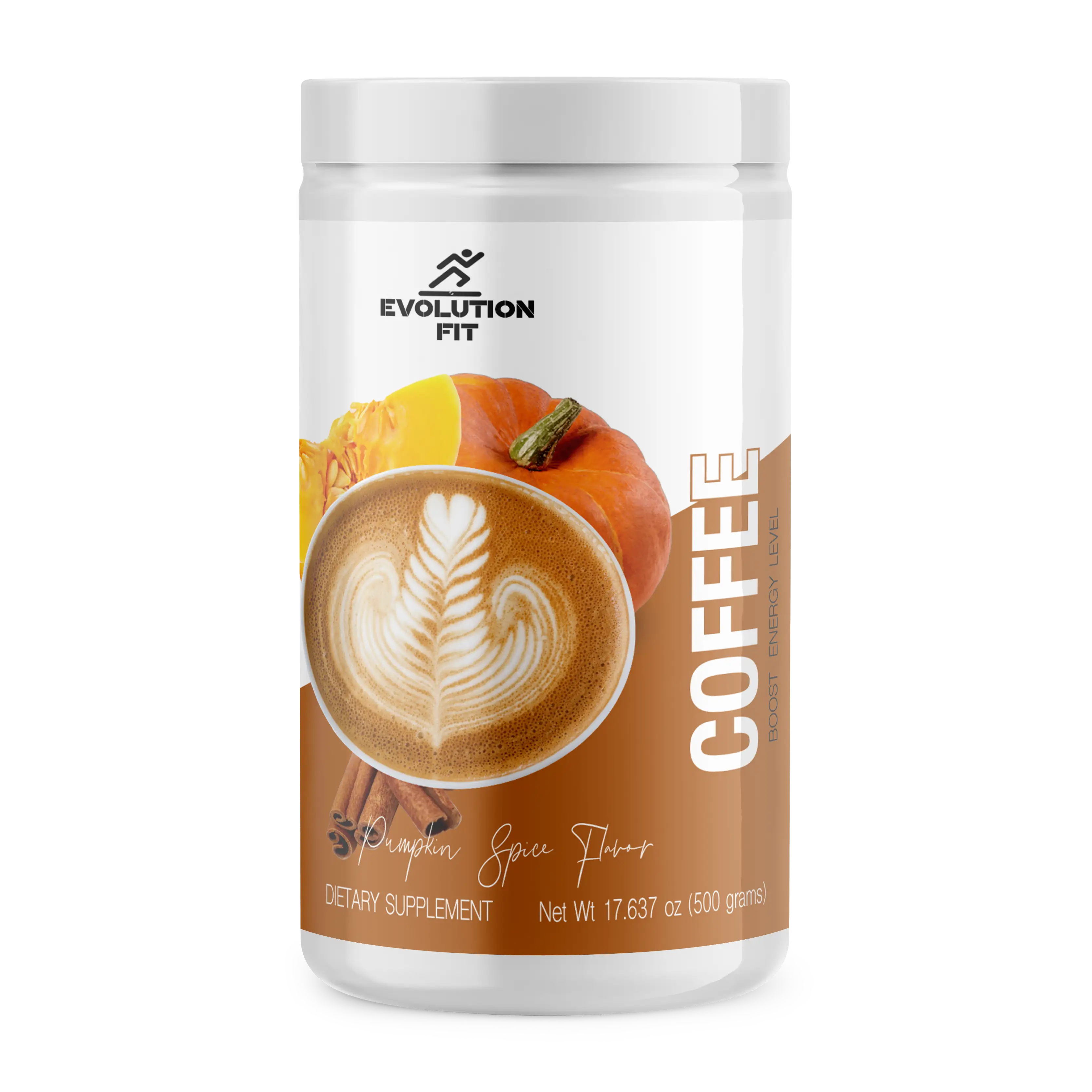 EvolutionFit Coffee Pumpkin Spice Flavor Dietary Supplement