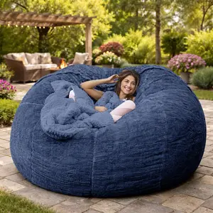 Compressible Sofa Cover, No Insert Included; Ultra-Thick Duvet Cover For The Sofa Only; Made Of Fabric; Washable; Durable; Fits 5.5 Ft, 6 Ft, And 7 Ft Sofas