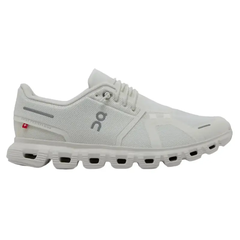 On Running Cloud 6 All White Women's Fashion Shoes New