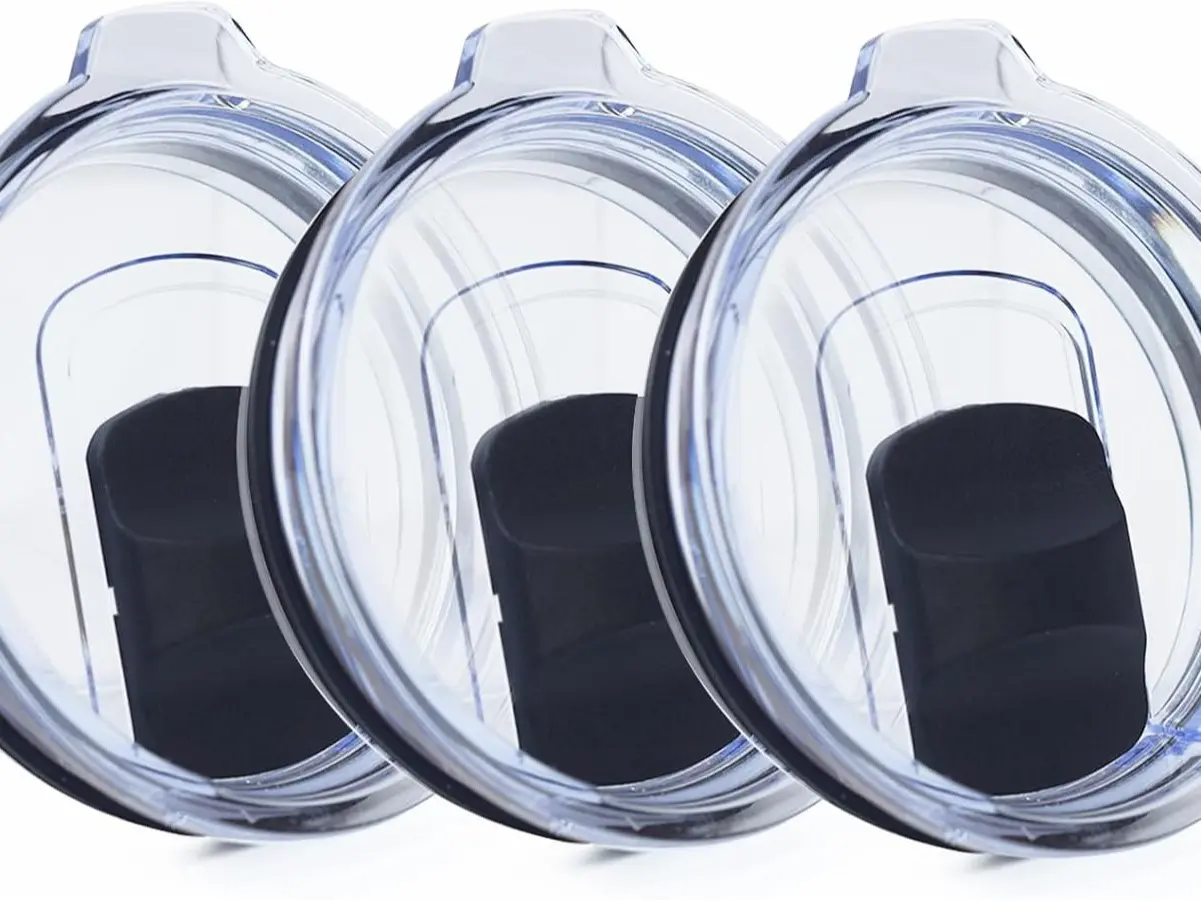 3 Pack 20 oz Tumbler Lid, Magnetic Slider Replacement Lids for YETI 20 oz Tumbler