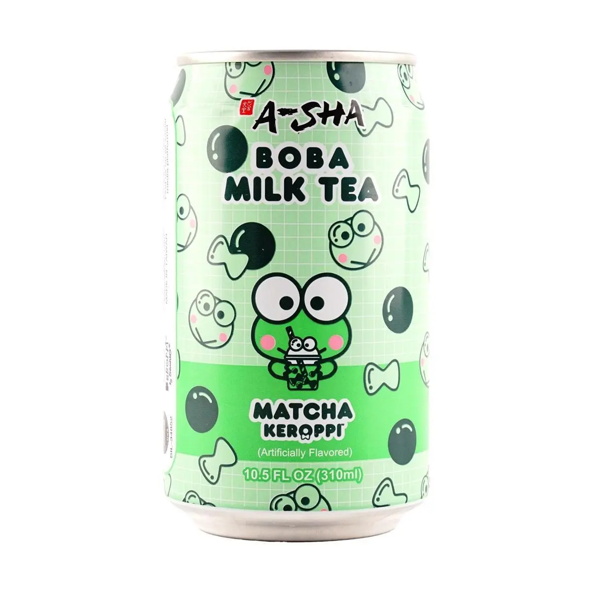 A-SHA Authentic Taiwanese Boba Milk Tea - Matcha Flavor, 310ml - Ready to Drink Bubble Tea A-SHA Authentic Taiwanese Boba Milk Tea - Matcha Flavor, 310ml - Ready to Drink Bubble Tea