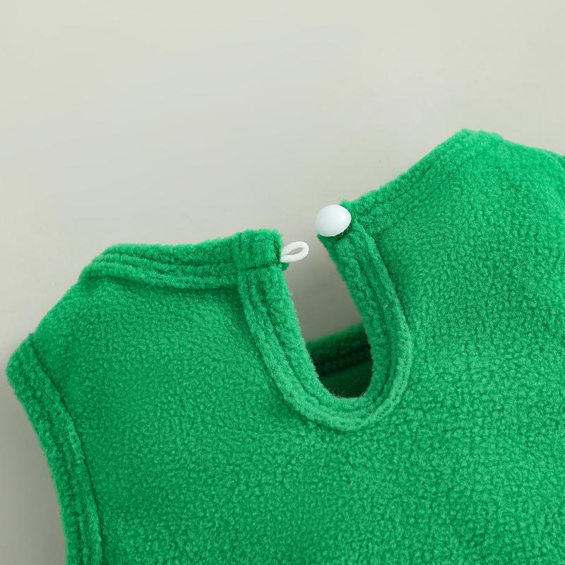 Toddler Newborn Baby Boy Girl Halloween Costume Caterpillar Costume Stripe Sleeveless Crewneck Romper + Hat 2Pcs Set My First Halloween Baby Boy Girl Outfit