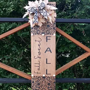 Fall sweet fall porch sign, boho fall porch sign