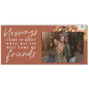 Sincere Surroundings 12" Blessing Friends FallPicture Clip