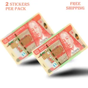 todos los Quetzales 2PC Holographic Credit Card Skin & Debit Card, Trolley & Gym Stickers for Small Chip