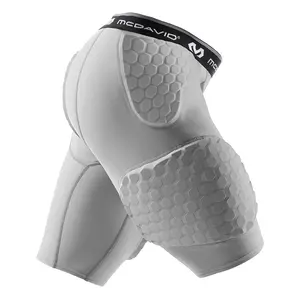 McDavid HEX® Dual-Density Short with Contoured Wrap-Around Thigh for Adults - Ultimate Protection & Comfort for Football and Contact Sports