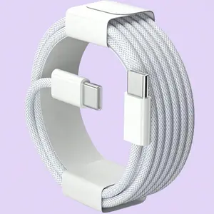 iPhone 17/16/15 Compatible USB-C Fast Charging Cable, 3.3ft Nylon Braided Data Line, Indoor/outdoor/travel Car Charger, Supports 60w~18w