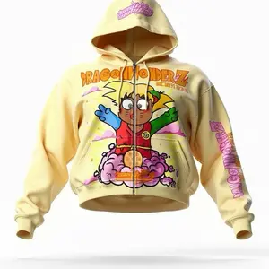 6thwonder Dragonwonder z Goku zip up hoodie