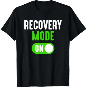 Recovery Mode On Get Well Funny Injury Gift T-Shirt