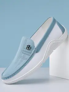 Men's Casual Business Shoes, Slip on shoes, Plain PU Upper, Rubber Sole, Less Than Ankle Height, All Seasons, Classic Versatile Beanies