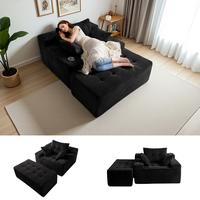 Black (Corded Fabric)