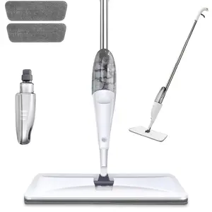 This Multifunctional Microfiber Spray Mop Comes with Replaceable Mop Pads, Making It Ideal for Both Wet And Dry Cleaning on Hardwood, Laminate, Tile, And Ceramic Surfaces. It'S Perfect for Use in Kitchens, Bathrooms, And Living Rooms