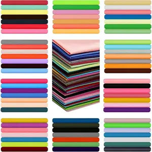 120 Pcs Cotton Bundles 10" x 10" Precut Fat Quarters Multicolor Squares Quilting Sewing Color Analysis Draping Kit for Beginner DIY Craft Sewing Patchwork Supplies
