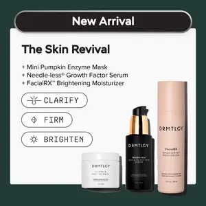 The Skin Revival: Includes Needle-less Growth Factor Serum, Mini Pumpkin Enyzme Mask, and FacialRX Brightening Moisturizer. A 3-Step Routine for Smoother, Firmer-Looking Skin.