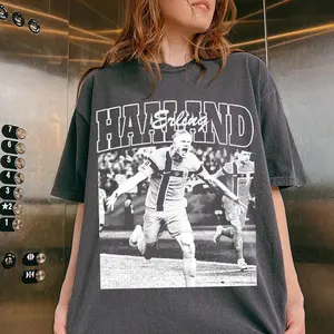 Vintage Erling Haaland Shirt, Norway Comfort Colors Jersey 2026 Tees