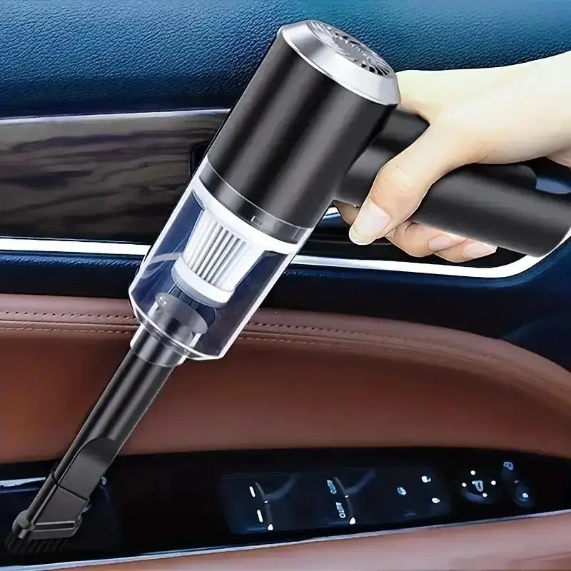 Handheld 2-in-1 Vacuum Cleaner for Spring Gift, Rechargeable Car Vacuum Cleaner, Multipurpose Dust Collector, Universal Car Dust Cleaning Tool