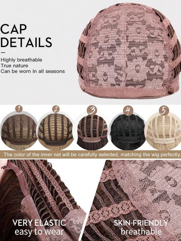 Mermaid Wig Ombre Blue Mixed Lilac, 30 Inch Long Straight Hair, Heat-Resistant Synthetic Wig for Women & Girls Cosplay & Daily Wear