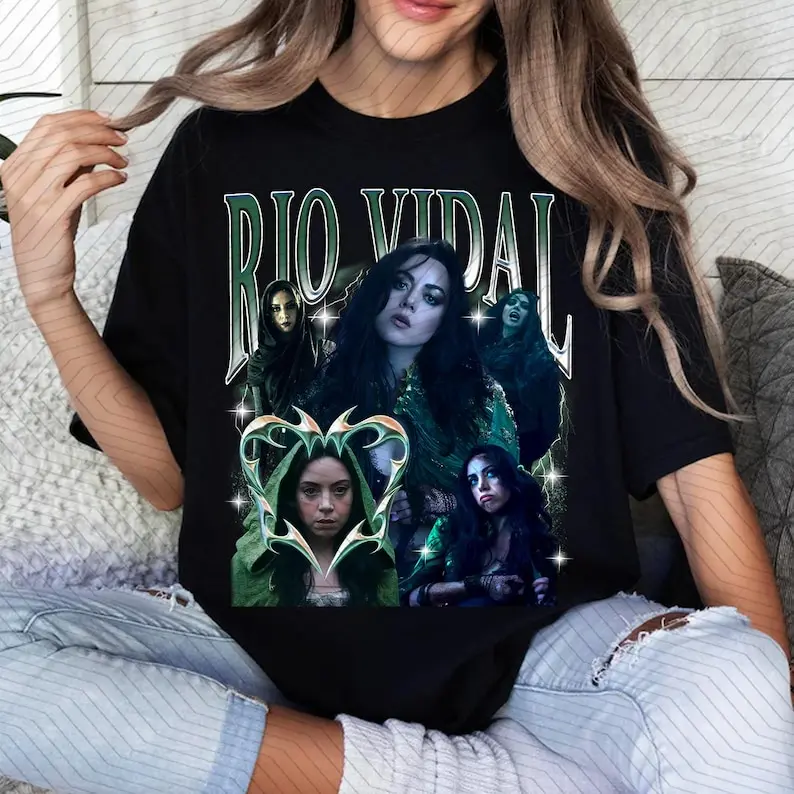 (Sale Off Up To 50%) Rio Vidal 90s Bootleg, Aubrey Plaza,  Lady Death, Scarlet Witch Wandavision, Sweatshirt, Hoodie