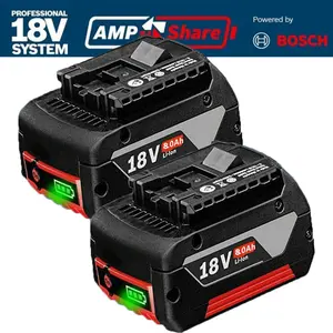 high quality  2PACK BAT609 For BOSCH 18V 8.0Ah High Performance Battery BAT618 Lithium-ion
