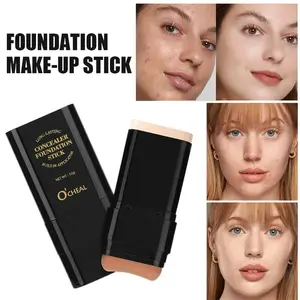 Eraser Concealer Foundation Stick - Hydrating Lightweight Brightening Complexion Makeup Cosmetic Moisturizer for All Skin Types 20g - Moisture - Hydrate
