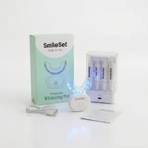 SmileSet Premium Whitening Kit for Oral Care - Affordable Premium Whitening Experience