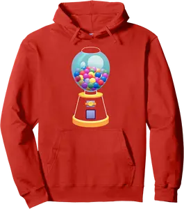 Funny Candy Gumball Machine Cosplay DIY Costume Halloween Pullover Hoodie - Kevincifuen Shop 36B0DH3BW5K2