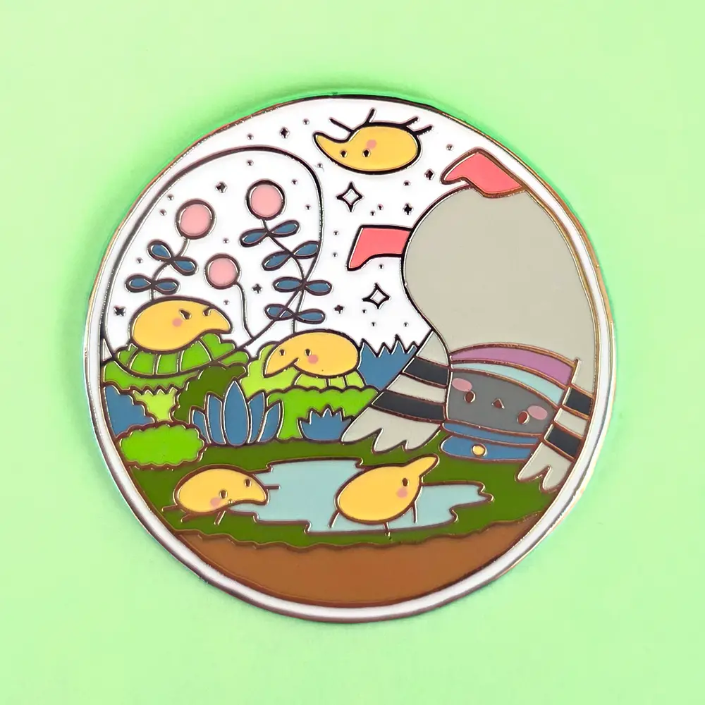Pin Club Release! 2025/05 - Weevil Terrarium Poe