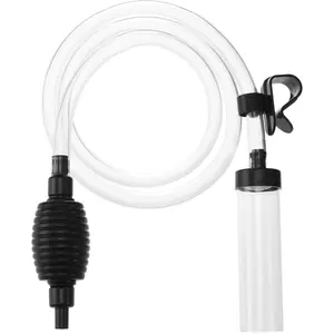 4.3ft Fish  Cleaner Aquarium Siphon Gravel Vacuum for Aquarium Fish  Changing Water Cleaning Gravel and & Sand
