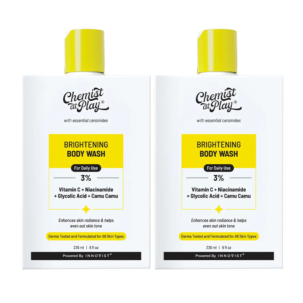 Brightening Body Wash 236ml with Camu Camu & Alpha Arbutin for Radiant Skin Repair & Even Tone Pack of 2