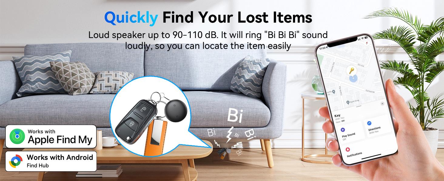 Air Tracker Tags for Android or iOS, Dual System Air Smart Tags-4 Pack, Compatibility with iOS Find My or Google'S Find Hub App, IP66 Weatherproof Bluetooth Tracker Tag with keychain accessories Item Finder for Cars,Keys,Luggages,Backpacks,Wallets& Pets Air Tracker Tags for Android or iOS, Dual System Air Smart Tags-4 Pack, Compatibility with iOS Find My or Google'S Find Hub App, IP66 Weatherproof Bluetooth Tracker Tag with keychain accessories Item Finder for Cars,Keys,Luggages,Backpacks,Wallets& Pets