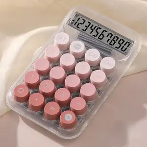 Calculator, 1 Count Large Screen Mechanical Dot Keyboard without Battery, Student Calculator, Calculator with Display, Financial Stationery, Office Stationery & Supplies