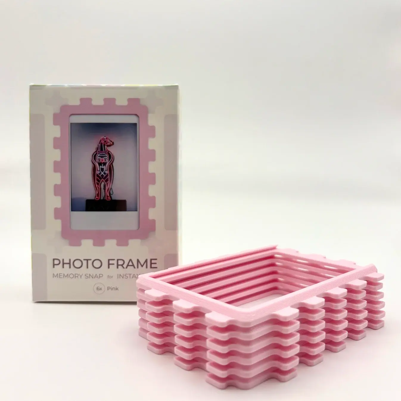 Instax Mini Modular Frames - Pink - Memory Snap
