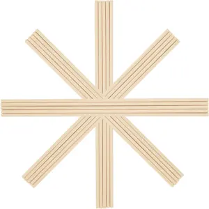 50pcs 12 inch x 4 mm Refill Reed Diffuser Sticks for Diffuser Oil Refill Home Fragrance Accessories Office Decoration