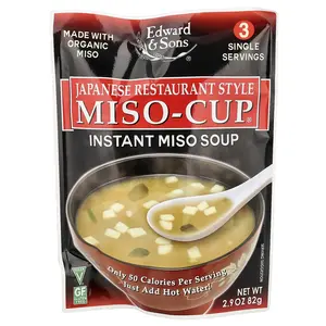 Edward & Sons Miso-Cup®, Japanese Restaurant Style, 3 Single Servings, 2.9 oz (82 g)