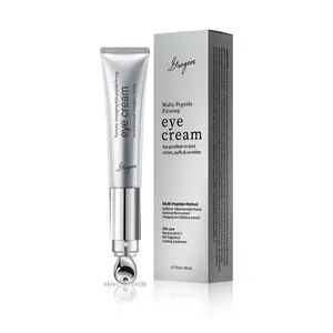 Electric Massage Eye Cream(20mL)/Under Eye Cream For Puffiness And Bags Under Eyes, Hyaluronic Acid + Caffeine /Wrinkles, Fine Lines,Aging Skin
