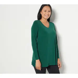 Susan Graver Modern Essentials Regular Liquid Knit Tunic