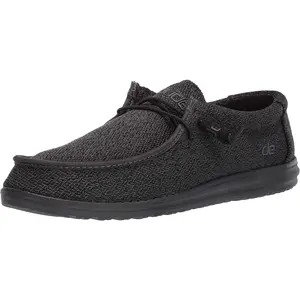 HEYDUDE Women'S Wendy Canvas, Women’S Shoes, Women'S Slip-On Loafers, Comfortable & Light-Weight Hey Dude
