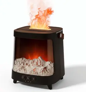 Essential Oil Diffuser, 200ml Aroma Essential Oil Diffuser with 7 Color Lights， Auto Shut-Off, Quiet Operation for Bedroom, Living Room, Office (Black)