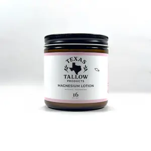 Magnesium Tallow Lotion - Natural Unscented