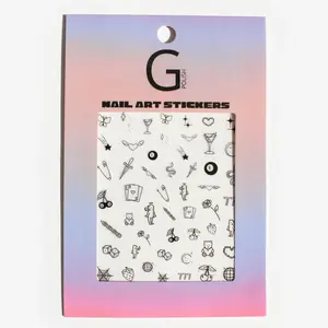 777 Nail Art Stickers