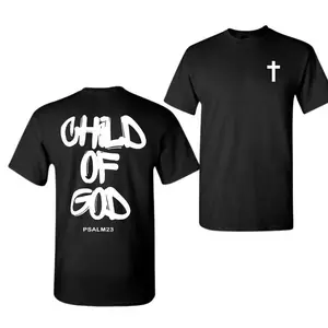 Child of God 2 Sided T-Shirt, Corinthians T-Shirt, Inspirational Shirt, Jesus Christian Tee, Unisex Shirt Retro Double-Sided Water Wash Anime Granny Graphic Bible Verse Eat Sleep Goon Repeat Mens Fashion Loose Athletic Organic Pima Cotton