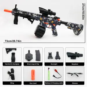 High-Performance Water Gel Ball Blaster,Electric Ball Blaster Toy Gun  - Safe Outdoor Fun for Kids & Adults(Bullets Excluded)